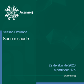 Imagem sobre, Sessão Ordinária "Sono e saúde"